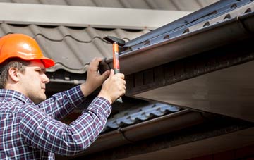 gutter repair Hoby, Leicestershire
